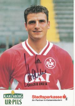 Marco Haber  1994/1995  FC Kaiserslautern  Fußball Autogrammkarte original signiert 