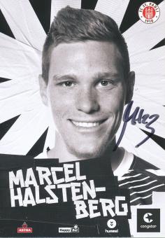 Marcel Halstenberg  2015/2016   FC St. Pauli  Fußball Autogrammkarte original signiert 