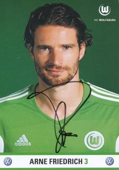 Arne Friedrich  2011/2012  VFL Wolfsburg  Fußball Autogrammkarte original signiert 
