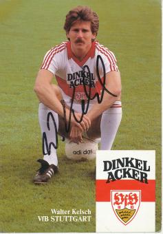 Walter Kelsch 1983/1984  VFB Stuttgart  Fußball  Autogrammkarte original signiert 