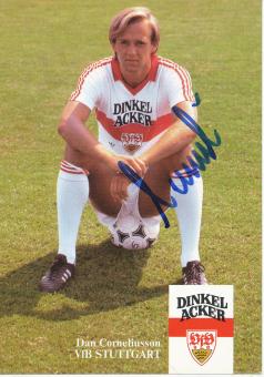 Dan Corneliusson  1983/1984  VFB Stuttgart  Fußball  Autogrammkarte original signiert 