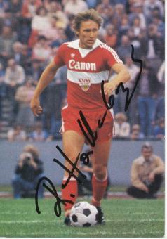 Roland Hattenberger  1979/1980   VFB Stuttgart  Fußball  Autogrammkarte original signiert 