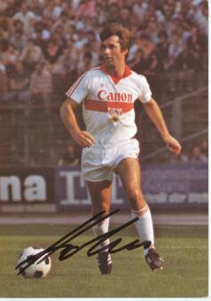 Dragan Holcer † 2015   1979/1980  VFB Stuttgart  Fußball  Autogrammkarte original signiert 
