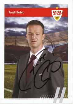 Fredi Bobic  2011/2012  VFB Stuttgart  Fußball  Autogrammkarte original signiert 