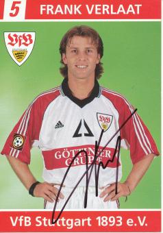 Frank Verlaat  1998/1999  VFB Stuttgart  Fußball  Autogrammkarte original signiert 