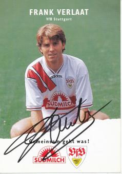 Frank Verlaat  1995/1996  VFB Stuttgart  Fußball  Autogrammkarte original signiert 