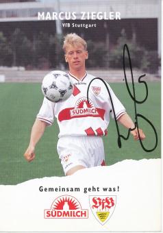 Marcus Ziegler  1995/1996  VFB Stuttgart  Fußball  Autogrammkarte original signiert 