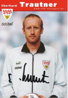 Eberhard Trautner  2002/2003    VFB Stuttgart  Fußball  Autogrammkarte original signiert 