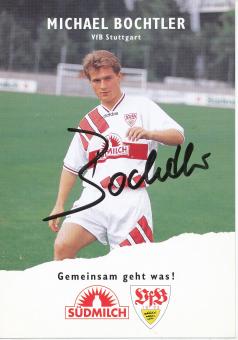 Michael Bochtler  1995/1996    VFB Stuttgart  Fußball  Autogrammkarte original signiert 