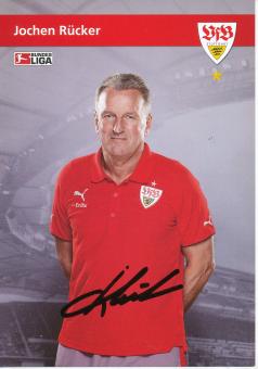 Jochen Rücker  2009/2010   VFB Stuttgart  Fußball  Autogrammkarte original signiert 