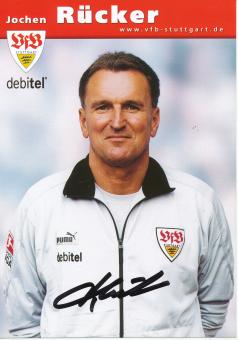 Jochen Rücker  2002/2003   VFB Stuttgart  Fußball  Autogrammkarte original signiert 