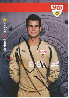 Michael Langer   2007/2008    VFB Stuttgart  Fußball  Autogrammkarte original signiert 