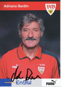 Adriano Bardin   2005/2006    VFB Stuttgart  Fußball  Autogrammkarte original signiert 