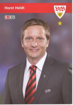 Horst Heldt     VFB Stuttgart  Fußball  Autogrammkarte 