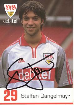 Steffen Danglmayr  2000/2001  VFB Stuttgart  Fußball  Autogrammkarte original signiert 