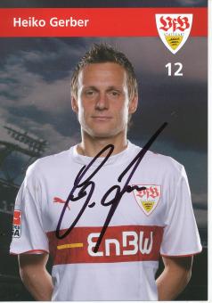Heiko Gerber  2006/2007  VFB Stuttgart  Fußball  Autogrammkarte original signiert 