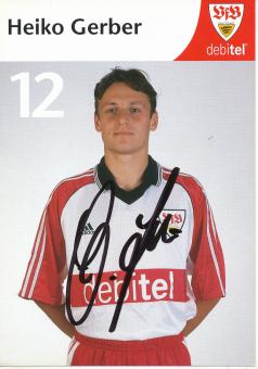 Heiko Gerber  1999/2000  VFB Stuttgart  Fußball  Autogrammkarte original signiert 