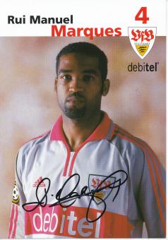 Rui Marques  2001/2002  VFB Stuttgart  Fußball  Autogrammkarte original signiert 
