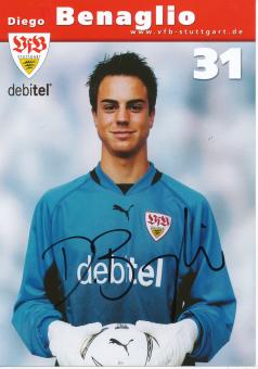 Diego Benaglio  2002/2003  VFB Stuttgart  Fußball  Autogrammkarte original signiert 