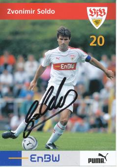 Zvonimir Soldo  2005/2006  VFB Stuttgart  Fußball  Autogrammkarte original signiert 