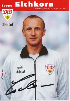 Seppo Eichkorn  2002/2003  VFB Stuttgart  Fußball  Autogrammkarte original signiert 