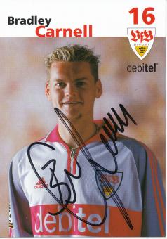 Bradley Carnell  2001/2002  VFB Stuttgart  Fußball  Autogrammkarte original signiert 