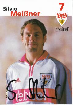 Silvio Meißner  2001/2002  VFB Stuttgart  Fußball  Autogrammkarte original signiert 