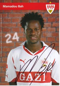 Mamadou Bah  2010/2011  VFB Stuttgart  Fußball  Autogrammkarte original signiert 