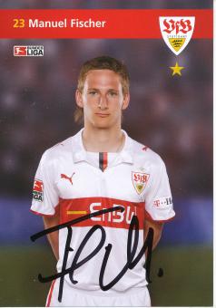 Manuel Fischer  2008/2009  VFB Stuttgart  Fußball  Autogrammkarte original signiert 