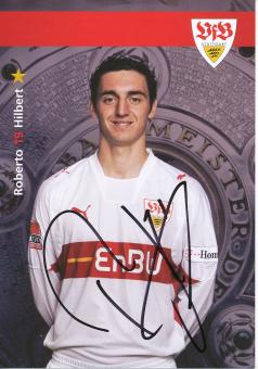 Roberto Hilbert  2007/2008  VFB Stuttgart  Fußball  Autogrammkarte original signiert 