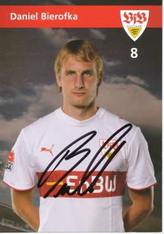 Daniel Bierofka  2006/2007  VFB Stuttgart  Fußball  Autogrammkarte original signiert 
