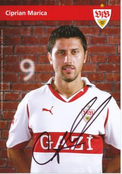 Ciprian Marica  2010/2011  VFB Stuttgart  Fußball  Autogrammkarte original signiert 