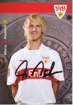 Marco Pischorn  2007/2008  VFB Stuttgart  Fußball  Autogrammkarte original signiert 