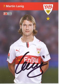 Martin Lang  2008/2009  VFB Stuttgart  Fußball  Autogrammkarte original signiert 
