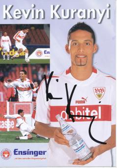Kevin Kuranyi    VFB Stuttgart  Fußball  Autogrammkarte original signiert 