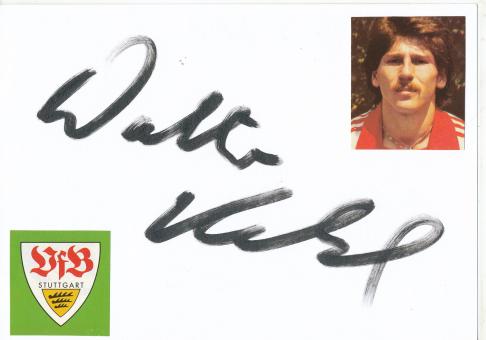 Walter Kelsch  VFB Stuttgart  Fußball Autogramm Karte  original signiert 