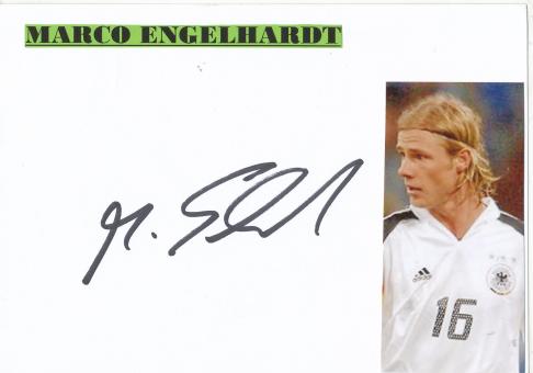 Marco Engelhardt   DFB  Fußball  Autogramm Karte  original signiert 