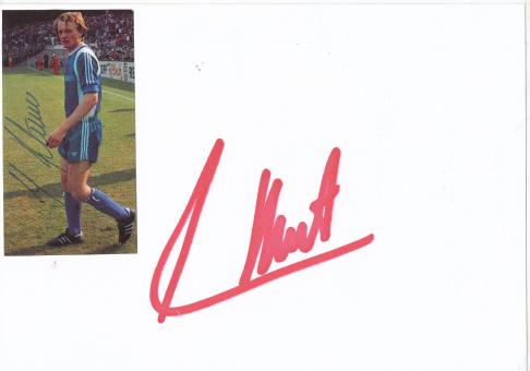 2  x  Lorenz Günther Köstner   Fußball  Trainer Autogramm Karte  original signiert 