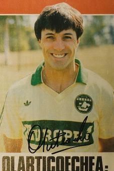 Julio Olarticoechea   Argentinien  WM 1986  Fußball Autogramm Foto original signiert 