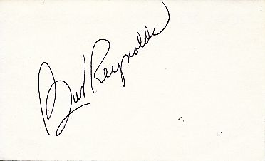 Burt Reynolds † 2018  USA Film + TV  Autogramm Karte  original signiert 