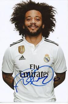 Marcelo   Real  Madrid  Fußball  Foto original signiert 