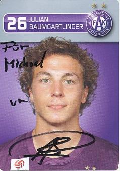 Julian Baumgartlinger   Austria Wien  Fußball  Autogrammkarte original signiert 