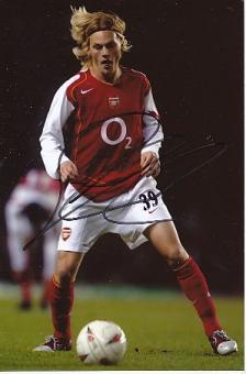Sebastian Larsson  Arsenal London  Fußball Autogramm  Foto original signiert 