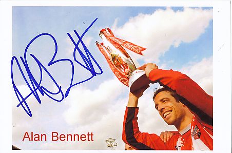 Alan Bennett  FC Brenford  Fußball Autogramm  Foto original signiert 