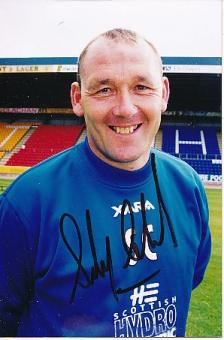 Sandy Clark  Schottland  Fußball Autogramm  Foto original signiert 