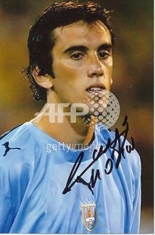 Diego Godin  Uruguay  Fußball Autogramm  Foto original signiert 