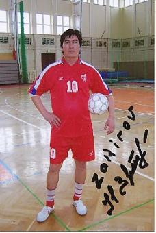 Zarirov  Kirgistan  Fußball Autogramm  Foto original signiert 