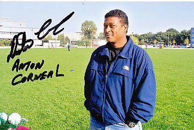 Anton Corneal   Trinidad + Tobago  Fußball Autogramm  Foto original signiert 