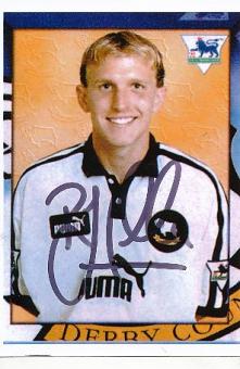 Paul Trollope  Derby County  Fußball Autogramm  Foto original signiert 