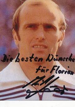 Erich Beer   DFB  Fußball Autogramm  Foto original signiert 